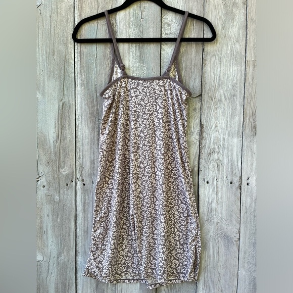 Women’s Vintage Marilyn Monroe Night Dress And Robe Set Size Small Mauve & White - Picture 7 of 12